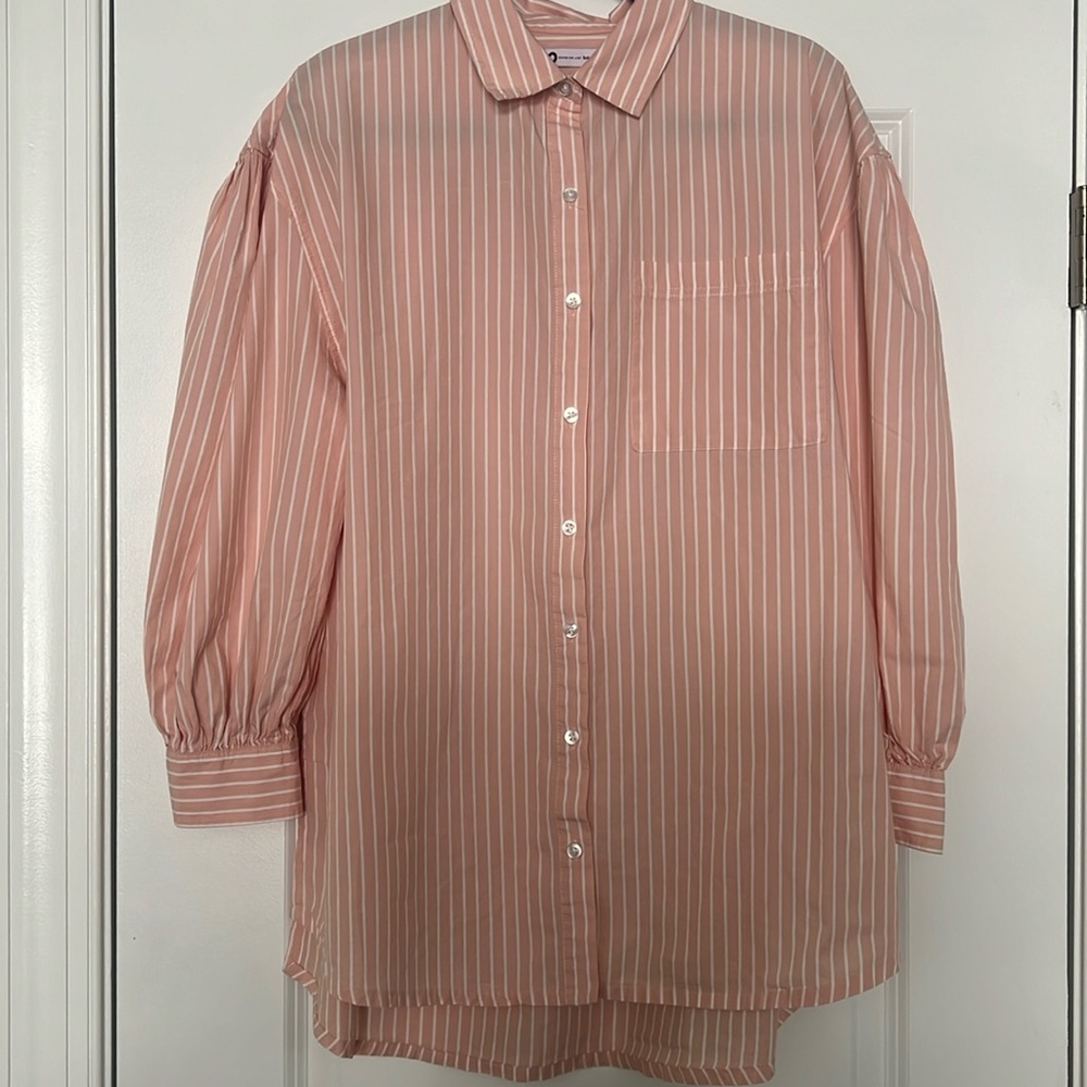 Pink Button Down - Picture 1 of 8